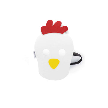 Party face mask - rooster - Jordbarn