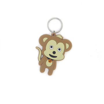 Key ring Name Tag - monkey - Jordbarn